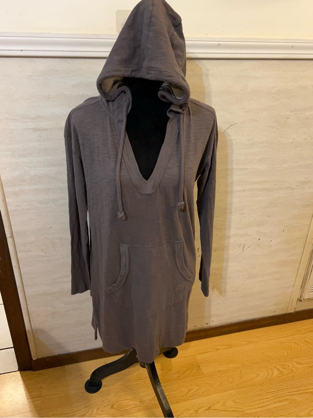Lauren James long-sleeve hooded tunic